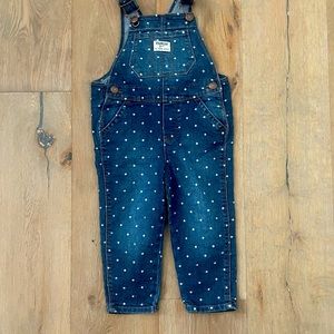 OshKosh denim overalls